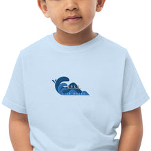 Load image into Gallery viewer, Bold Like Moses- Embroidered Toddler Jersey T-shirt