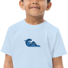 Load image into Gallery viewer, Bold Like Moses- Embroidered Toddler Jersey T-shirt