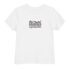 Load image into Gallery viewer, Loyal like Ruth- Embroidered Toddler Jersey T-shirt