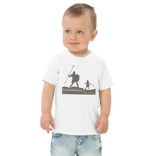 Load image into Gallery viewer, Courageous like David- Toddler Jersey Tshirt