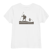 Load image into Gallery viewer, Courageous like David- Toddler Jersey Tshirt