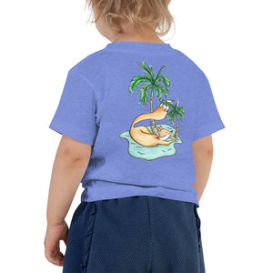 Fox y Palmera - Toddler Short Sleeve Tshirt