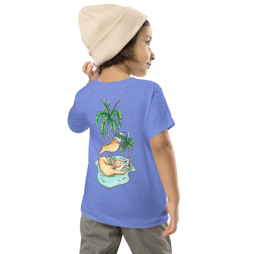 Fox y Palmera - Toddler Short Sleeve Tshirt