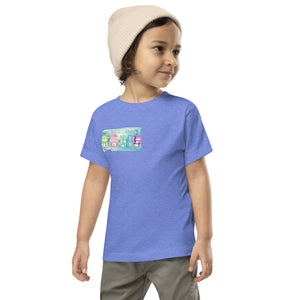 Fox y Palmera - Toddler Short Sleeve Tshirt