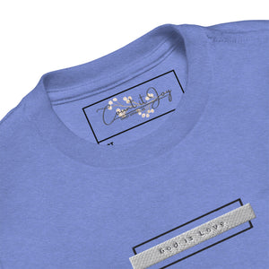 God is Love- Toddler Short Sleeve Tee