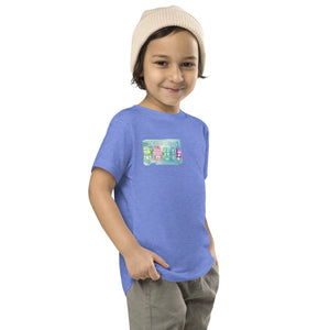 Fox y Palmera - Toddler Short Sleeve Tshirt