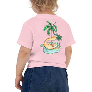 Fox y Palmera - Toddler Short Sleeve Tshirt