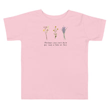 Load image into Gallery viewer, Esther Floral- Toddler Short Sleeve Tee