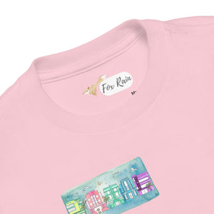 Fox y Palmera - Toddler Short Sleeve Tshirt