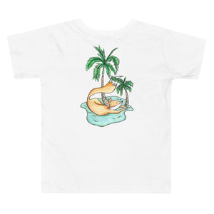 Fox y Palmera - Toddler Short Sleeve Tshirt