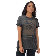 Load image into Gallery viewer, Here as in Heaven - Denim T-Shirt