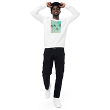 Load image into Gallery viewer, God is Love- Unisex organic raglan sweatshirt