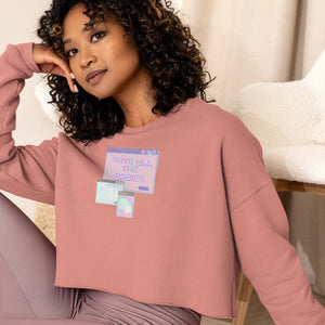 All the Babies- Crop Sweatshirt