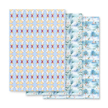 Load image into Gallery viewer, Tropic Holiday- Wrapping paper sheets