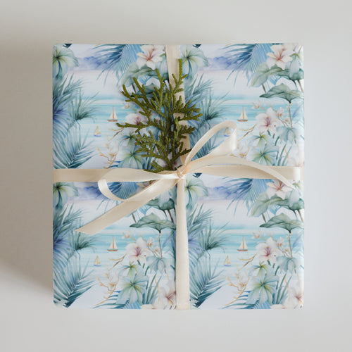 Tropic Holiday- Wrapping paper sheets