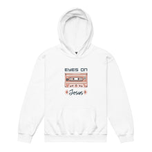 Load image into Gallery viewer, Eyes on Jesus - Unisex Youth Hoodie