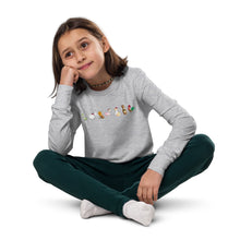 Load image into Gallery viewer, Chungi and Friends- Youth long sleeve tee