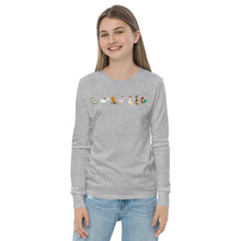 Load image into Gallery viewer, Chungi and Friends- Youth long sleeve tee