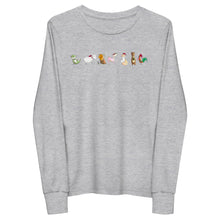 Load image into Gallery viewer, Chungi and Friends- Youth long sleeve tee