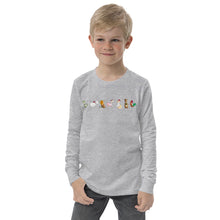 Load image into Gallery viewer, Chungi and Friends- Youth long sleeve tee