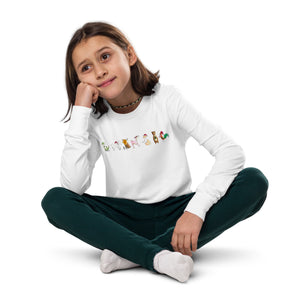 Chungi and Friends- Youth long sleeve tee