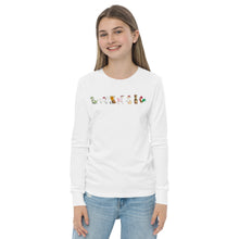 Load image into Gallery viewer, Chungi and Friends- Youth long sleeve tee