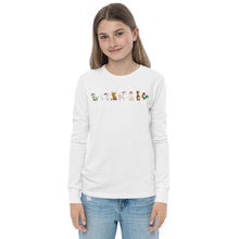 Load image into Gallery viewer, Chungi and Friends- Youth long sleeve tee
