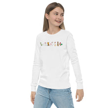 Load image into Gallery viewer, Chungi and Friends- Youth long sleeve tee