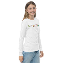 Load image into Gallery viewer, Chungi and Friends- Youth long sleeve tee