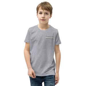 God is Love- Embroidered Youth Short Sleeve T-Shirt