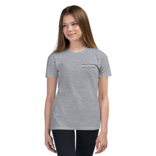 Load image into Gallery viewer, God is Love- Embroidered Youth Short Sleeve T-Shirt