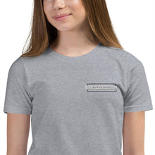 Load image into Gallery viewer, God is Love- Embroidered Youth Short Sleeve T-Shirt