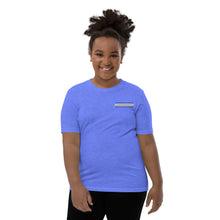 Load image into Gallery viewer, God is Love- Embroidered Youth Short Sleeve T-Shirt