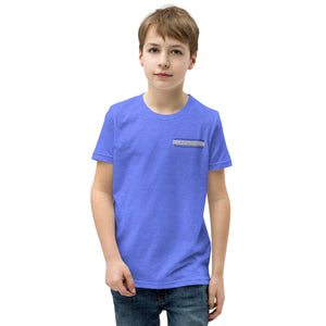 God is Love- Embroidered Youth Short Sleeve T-Shirt