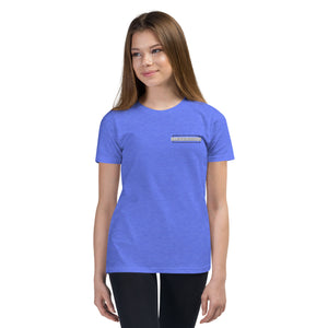God is Love- Embroidered Youth Short Sleeve T-Shirt
