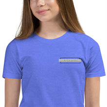 Load image into Gallery viewer, God is Love- Embroidered Youth Short Sleeve T-Shirt