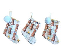 Load image into Gallery viewer, Mini Christmas Stocking - Carter the Bear
