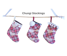 Load image into Gallery viewer, Mini Christmas Stocking - Chungi the Fox