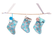 Load image into Gallery viewer, Mini Christmas Stocking - Holly the Otter