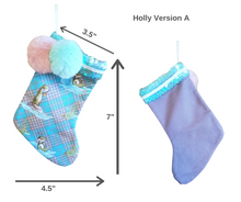 Load image into Gallery viewer, Mini Christmas Stocking - Holly the Otter