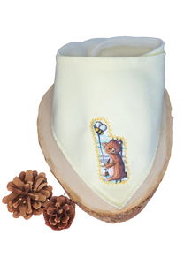 Bib and Pacifier Clip Gift Set - Carter the Bear
