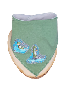 Bib and Pacifier Clip Gift Set - Holly the Otter