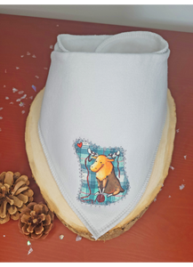 Bib and Pacifier Clip Gift Set - Reese the Moose