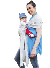 Load image into Gallery viewer, Bamboo Linen Ring Sling Baby Carrier