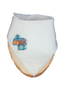 Bib and Pacifier Clip Gift Set - Reese the Moose