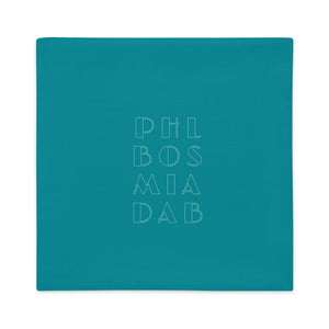 Custom Destination Acronym Pillow Case