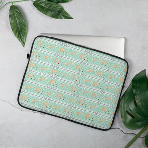 Green Fox Laptop Sleeve