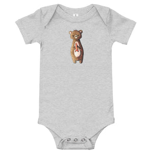 Carter the Bear -Short Sleeve Bodysuit