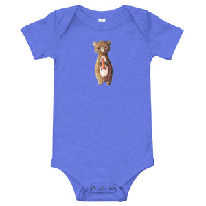 Carter the Bear -Short Sleeve Bodysuit