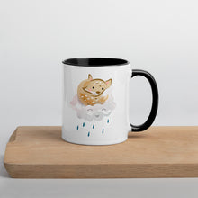 Load image into Gallery viewer, Pitter Patter Mug with Color Inside